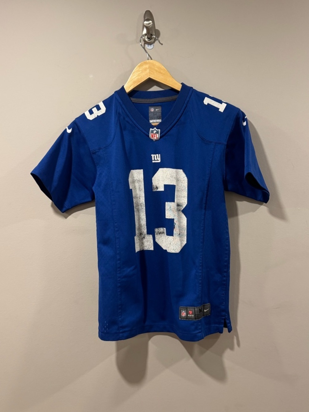 NY Giants Odell Beckham Jr. Nike On Field Football Jersey